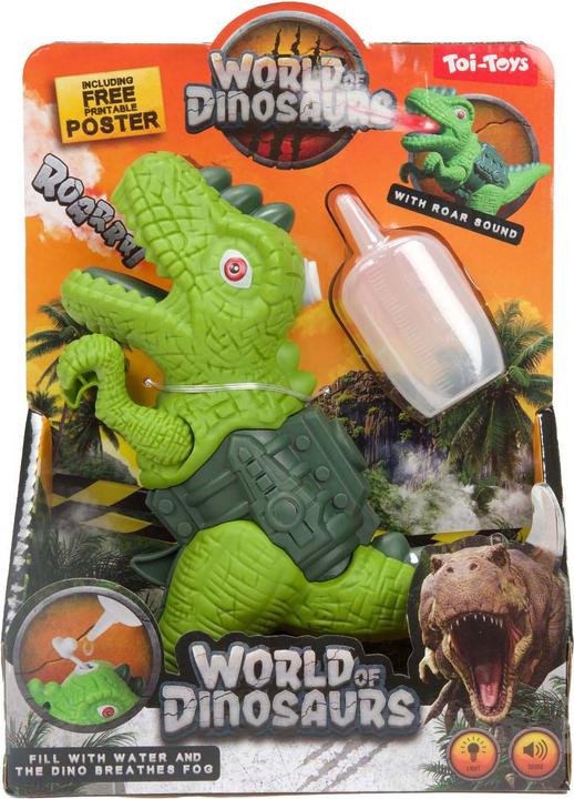 Image du produit Toi-Toys World of Dinosaurs Dino-Pistole mit Spray, Licht und Sound