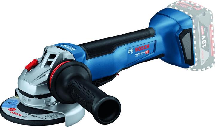 Poignée supplémentaire Vibration Control, Couvercle de sécurité, Bride de montage, Écrou à dégagement rapide, L-BOXX 136, 1/1 L-BOXX pour l'appareil et le chargeur