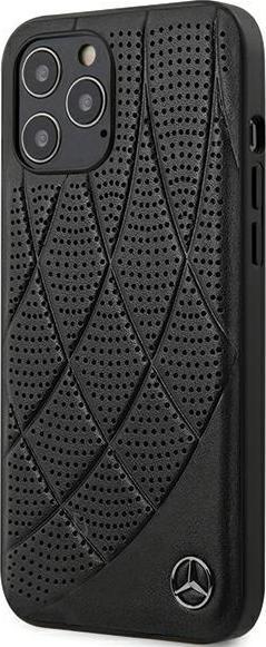 Produktbild Mercedes-Benz Bow Line - iPhone 12 mini 5.4 - Schwarz - Hard Case Cover - Original Schutzhülle (Apple iPhone 12 mini)