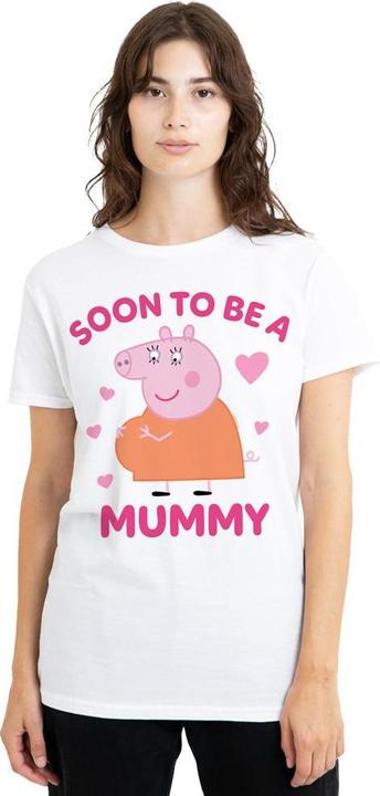 Immagine prodotto Peppa Pig Soon To Be Maglietta Mamma Pig Adulto Unisex (L)