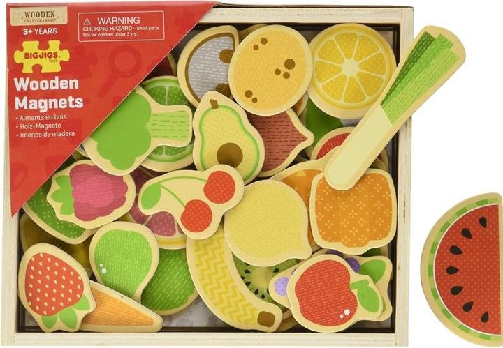 Produktbild Bigjigs Fruit and Veg Magnets (35 x)