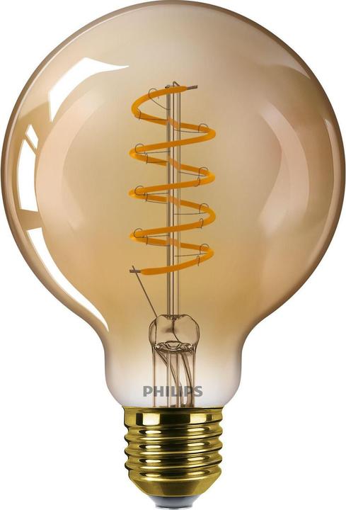 Philips Lampe LED G120 7W (50W) WW clear D (E27, 7 W, 250 lm, 1 x, A)