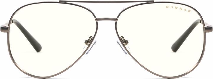 Gunnar Maverick Gunmetal Klar-Glas