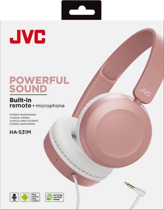 Actual product image JVC HA-S31M (No noise cancelling, Cable)