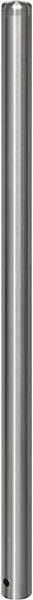 Actual product image Urbanus Stainless steel barrier post, with cap, with ground sleeve for concreting in, Ø