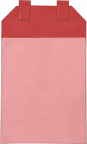 Produktbild Valdemar Krog Einstecktaschen magnetisch, VE 50 Stk, für Papierformat DIN A4, rot (A4)