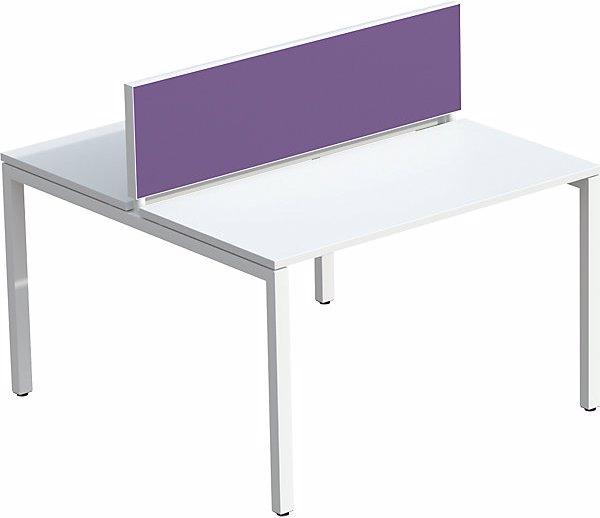 Immagine prodotto Paperflow Parete divisoria per scrivania multipostazione, larghezza 1200 mm, rivestimento