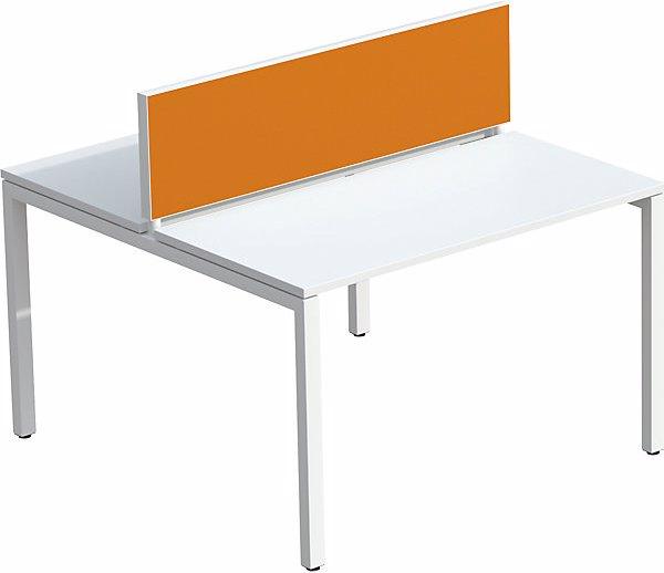 Immagine prodotto Paperflow Parete divisoria per scrivania multipostazione, larghezza 1200 mm, rivestimento (120 x 33 cm)