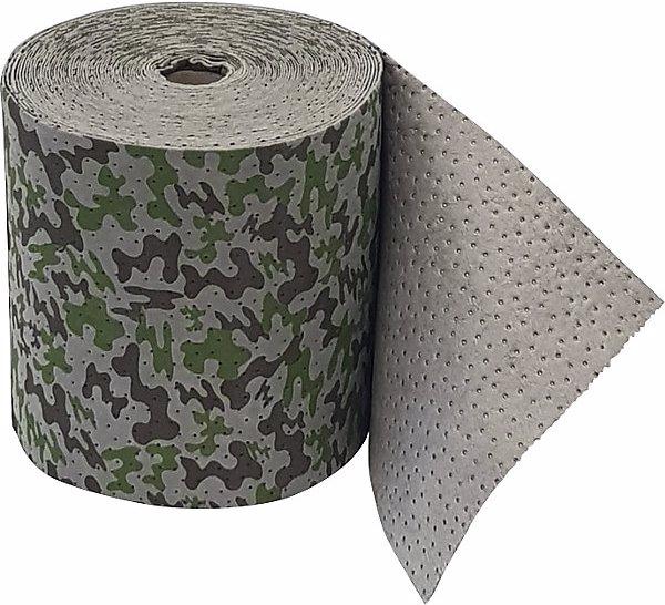 Schoeller Allibert PRO Plus universal absorbent sheeting, sheet roll with barrier film, camouflage