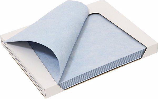 Schoeller Allibert BASIC absorbent sheeting for oil, sheets, 500 x 400 mm, pack of 80. (80 pcs.)