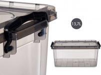 Actual product image Kipit plastic storage box anthracite 13,7l (13.70 l)