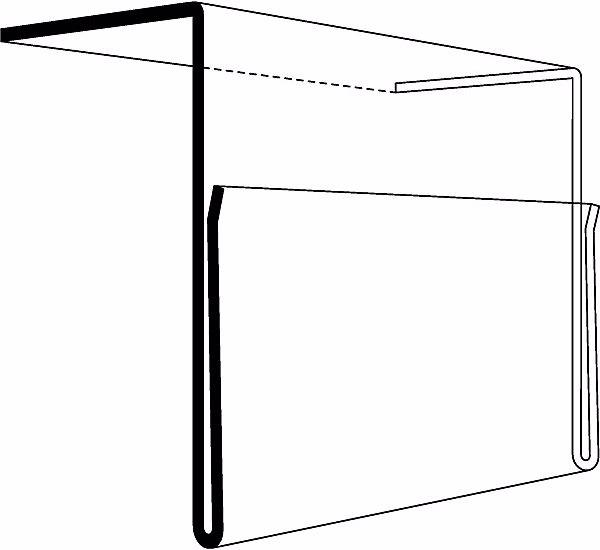 Image du produit Valdemar Krog Pochette en plastique dur, pour cartons empilés (A5)