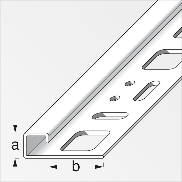 Image du produit Alfer Profilé carré en aluminium 1 m