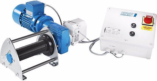 Actual product image Columbus McKinnon BETA SL electric cable winch, protection class IP55, max. load 250 kg, 2.5