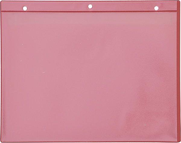 Produktbild Valdemar Krog Dokumententaschen, mit Magnetstreifen, VE 50 Stk, BxH 235x170 mm, DIN A5, rot (A5)