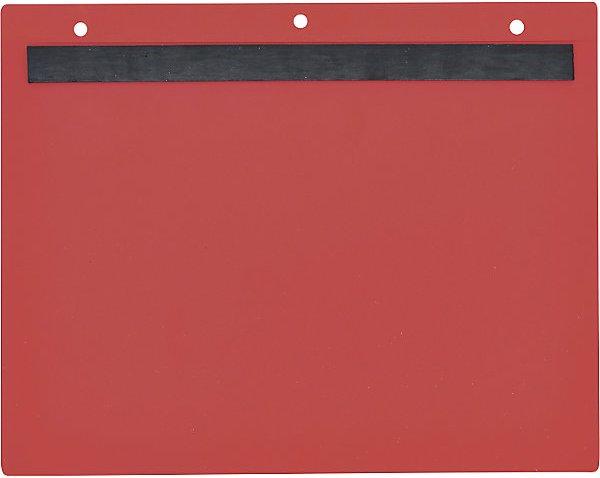 Produktbild Valdemar Krog Dokumententaschen, mit Magnetstreifen, VE 50 Stk, BxH 235x170 mm, DIN A5, rot (A5)