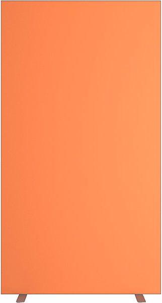 Produktbild Paperflow Trennwand easyScreen, einfarbig, mit Schallschutz, orange, Breite 940 mm