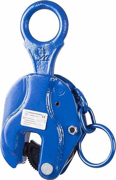 Actual product image Planeta VLC lifting clamp, gripping range 0 - 22 mm, max. load 1000 kg.