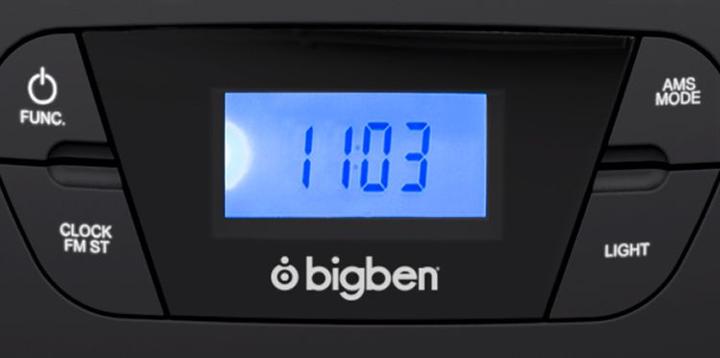 Actual product image Bigben Portable CD/ Radio CD61 UBS - black (FM, PLL)