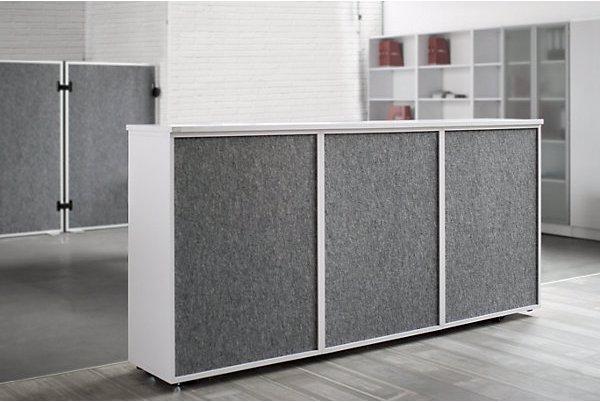 Actual product image Hammerbacher ANNY-AC - Shelf unit with acoustic rear panel, HxWxD 1100 x 400 x 400 mm, 2