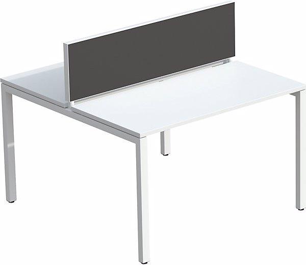 Immagine prodotto Paperflow Parete divisoria per scrivania multipostazione, larghezza 1400 mm, rivestimento (140 x 33 cm)