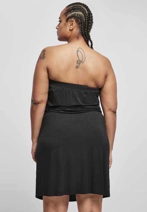 Actual product image Urban Classics Ladies Viscose Short Bandeau Dress (XL)