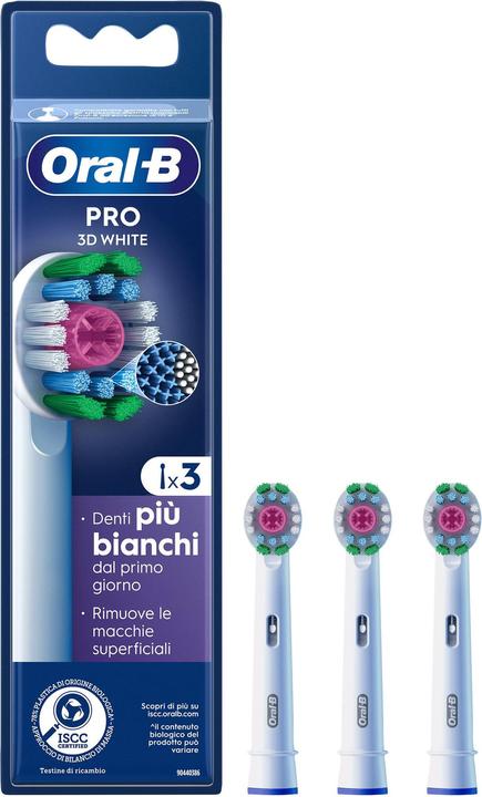 Image du produit Braun Oral-B Pro 3D White têtes de remplacement, 3 têtes (3 x)
