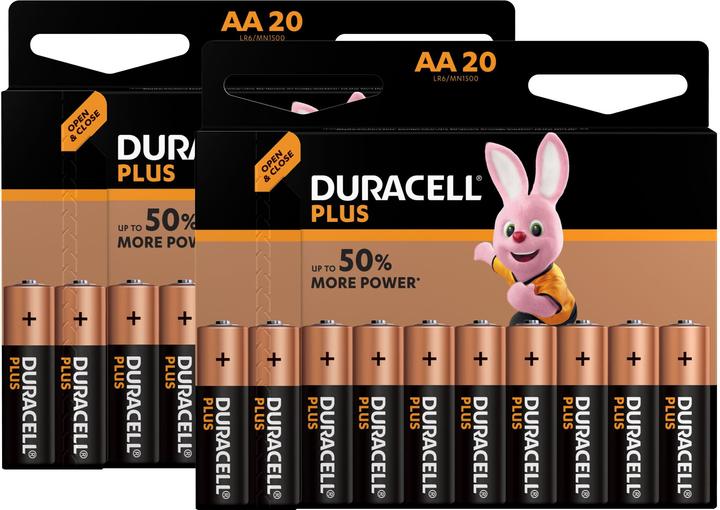 Actual product image Duracell Plus (40 pcs., AA)