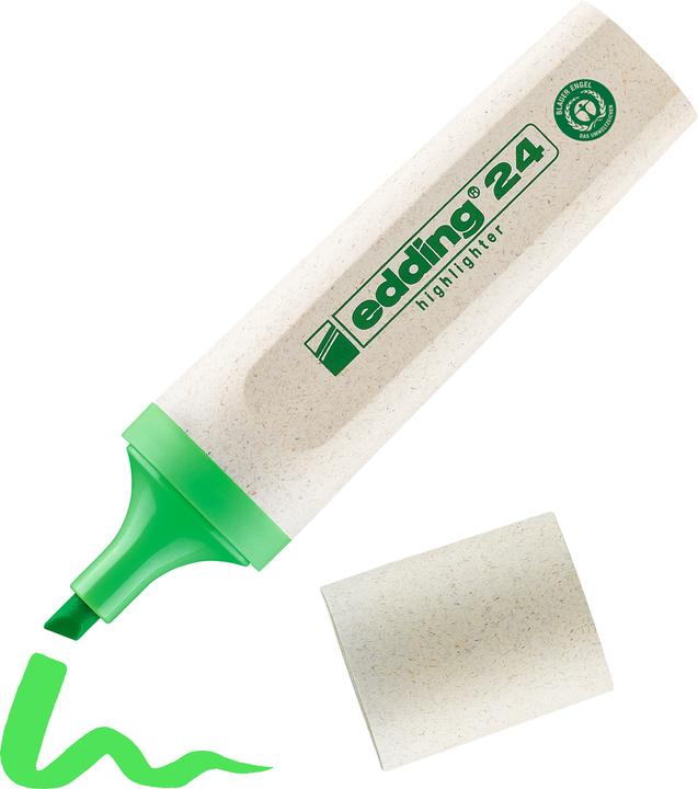 Actual product image Edding Highlighter EcoLine 24 (Green, 2 mm, 1 x)