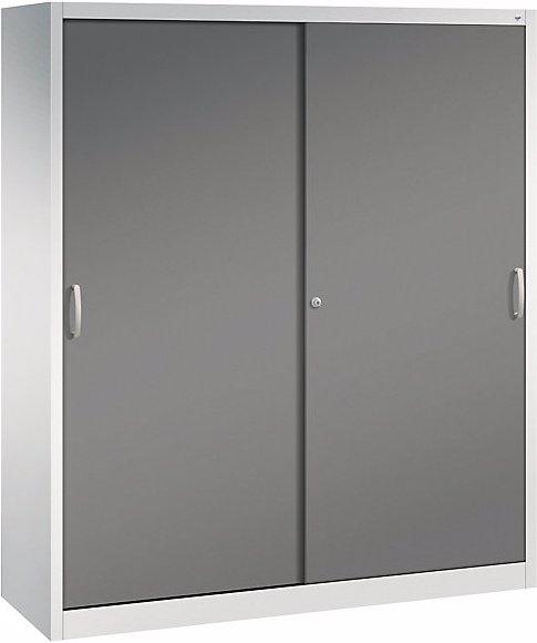 Immagine prodotto C+P Armadio con ante scorrevoli ACURADO, 12 guide mobili, alt. x largh. x prof. 1950 (160 x 50 x 195 cm)