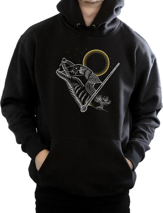 Produktbild Werewolf Line Art Kapuzenpullover (3XL)
