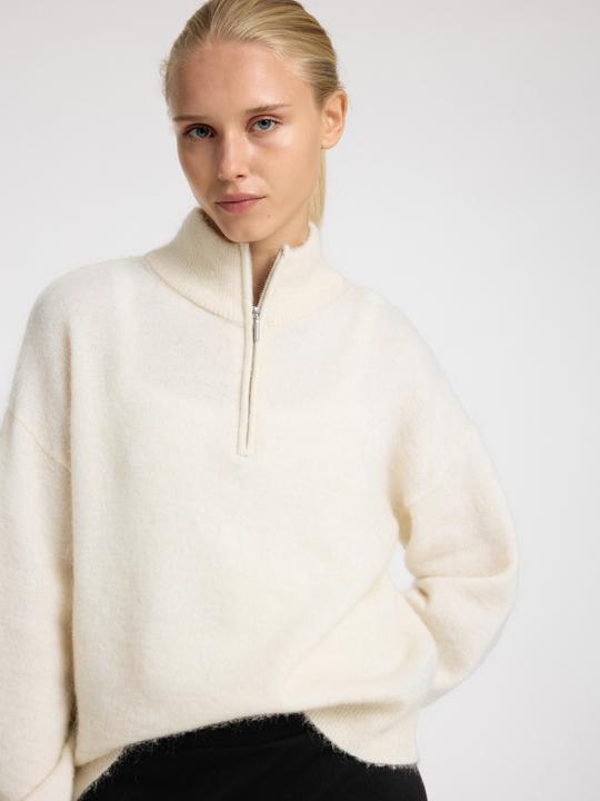 Image du produit Selected Femme Pull à manches longues et demi-zip (XS)