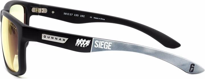Produktbild Gunnar Intercept 6-Siege Edition Gaming-Brille Amber Glas