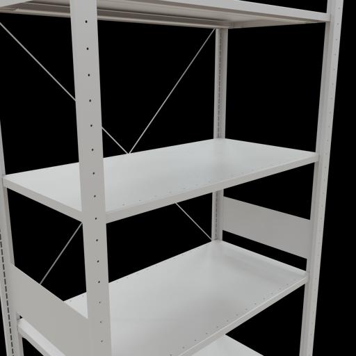 Actual product image Schulte Lagertechnik MULTIplus150 basic racking system with cross braces