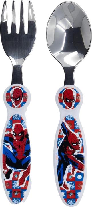 Actual product image Stor Spiderman Midnight Flyer children's cutlery set