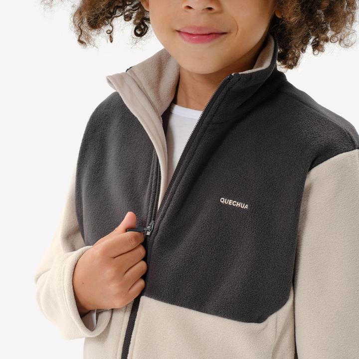 Image du produit Quechua Veste polaire enfants taille 122-170 randonnée - MH500 Zip TW (6, 7, 8)