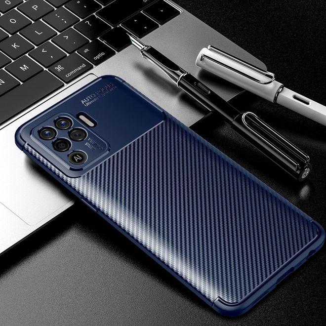 Productafbeelding MU Style Koolstofvezel TPU Softcase-serie (Oppo A94)