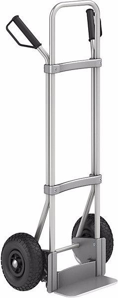 Image du produit eurokraft pro Diable GO en aluminium, l x p bavette 280 x 140 mm, aluminium, bandage (200 kg)