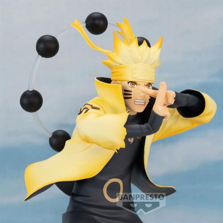Actual product image Banpresto Naruto Shippuden - Vibration Stars - Naruto Uzumaki V Statue 14cm