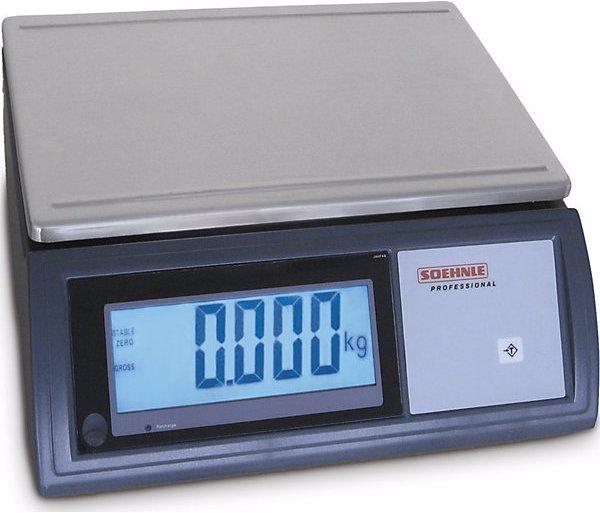 Actual product image Soehnle Compact scale, weighing platform 360 x 240 mm, weighing range 0 - 45 kg.