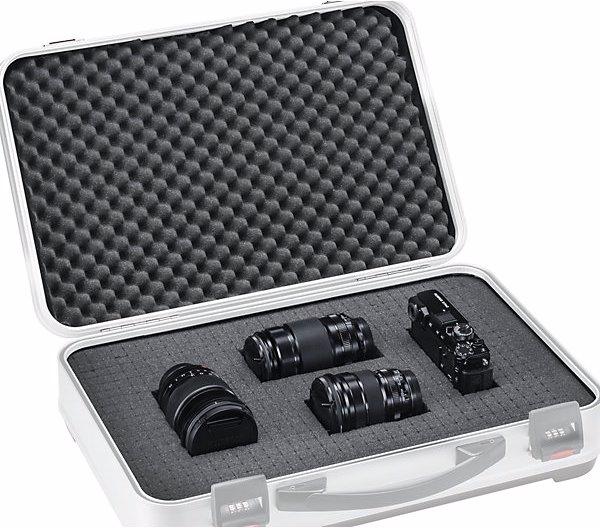 Actual product image Zarges Foam block set, for 73 l capacity, internal dimensions LxWxH 550 x 350 x 380 mm. (1 Piece)