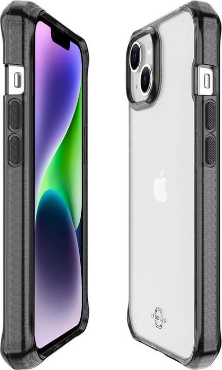 Produktbild Itskins Drop-Protection Cover HYBRID CLEAR black and transparent (Apple iPhone 14 Plus)
