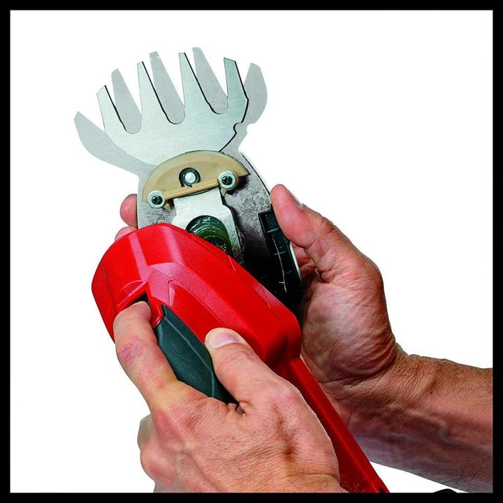 Actual product image Einhell cordless grass and shrub shears (Cordless hedgecutters)