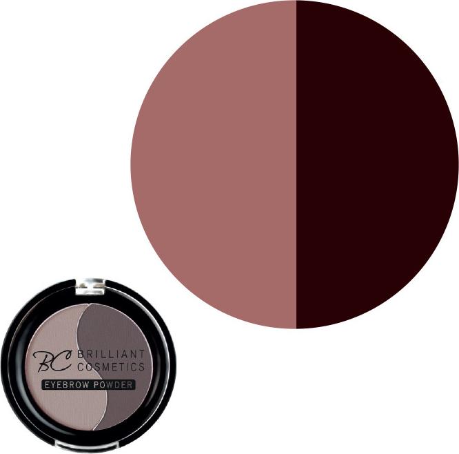 Brilliant Cosmetics BC Eyebrow Powder twilight dark 01