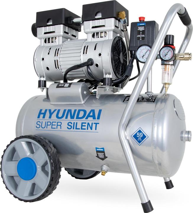 Hyundai Silent Kompressor SAC55752 (8 Bar, 24 l)