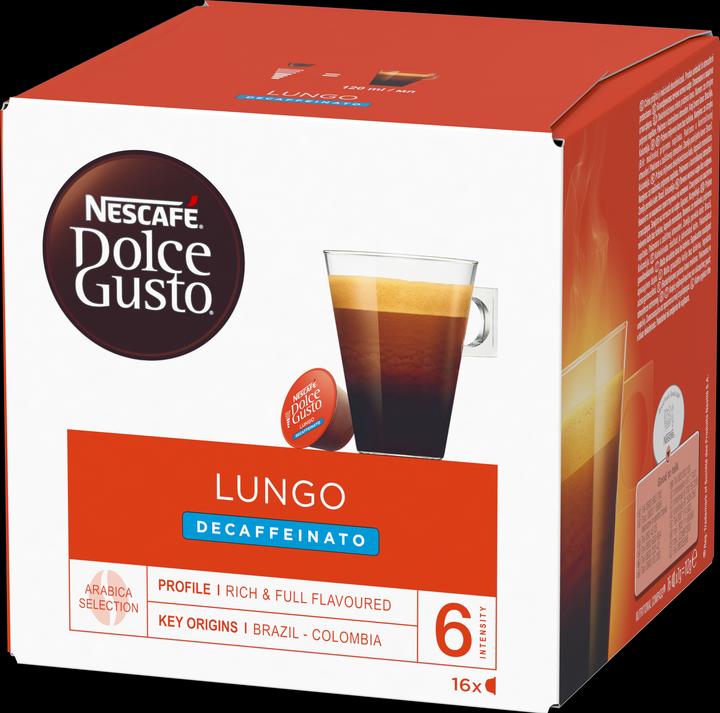 Nescafé Dolce Gusto Lungo Decaf (16 x Port.)