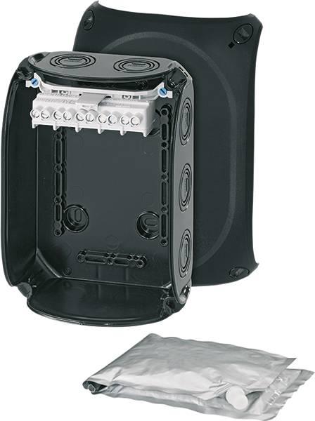 Hensel HEN WP 1006 B Boîte de dérivation 1,5-6qmm 3ph. 10qmm 1ph. 5pôle noir