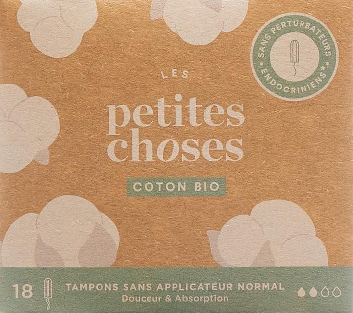 Image du produit Les Petites Choses tampons normal bio (18 x, Normal)