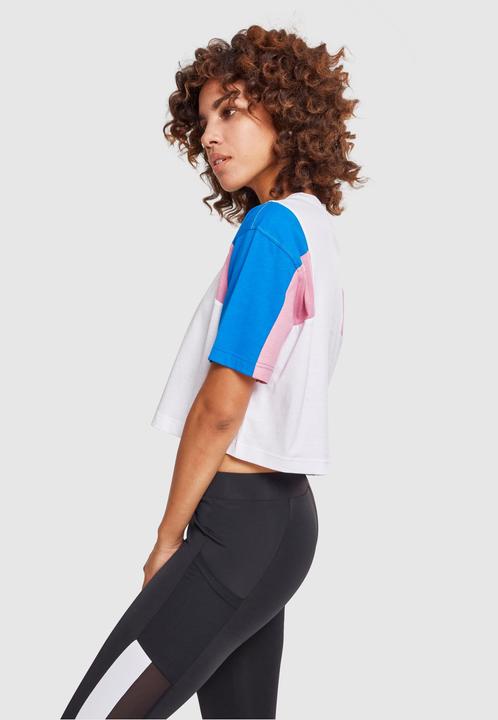 Image du produit Urban Classics Tee short oversize 3-tones pour femmes (L)