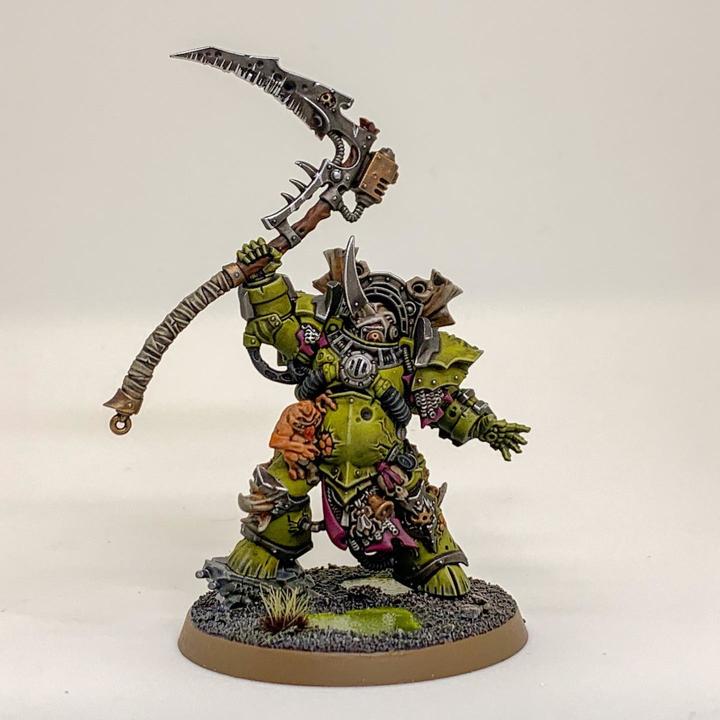 Actual product image Games Workshop Warhammer 40k - Death Guard Typhus : Typhus - Héraut du Dieu de la Peste (Plastic)